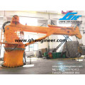 Telescopic boom 8T16M crane with drive cab